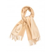 Titto - Walter - sjaal beige bicolore -  zachte kwaliteit